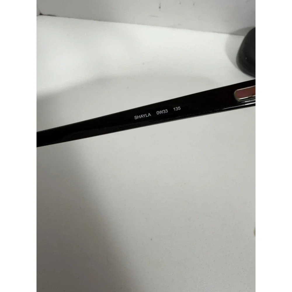 Kate Spade Shayla 0W33 Black Semi-Rimless‎ Cat Eye Eyeglasses Frames 51-17-135